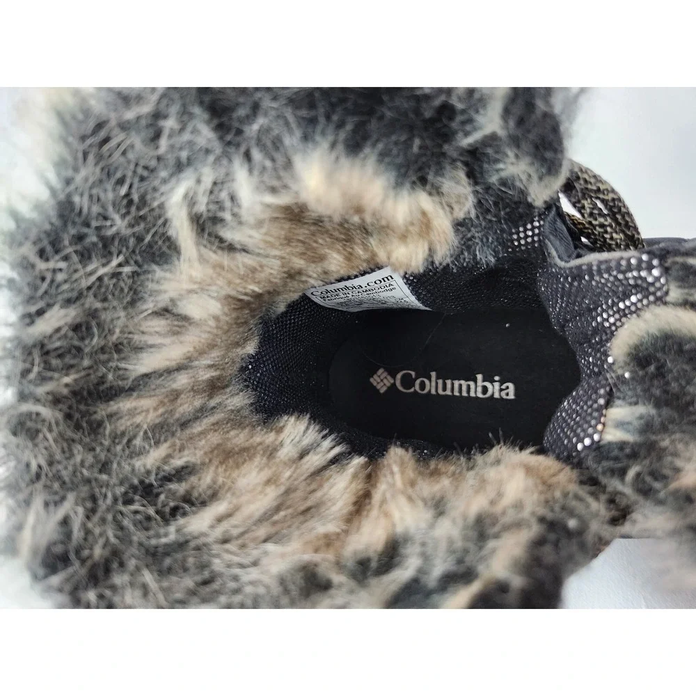 Columbia‎ Women's Girl's Minx Shorty III Black Waterproof Snow Boot 5 Tag SZ 5.5